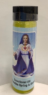 Sacred Oil Bottle: 1/4 oz Glass Bottle of Sacred Oil