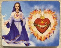 Magnet: Mary, Refuge of Holy Love/United Hearts