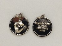 Medal: Mournful Heart of Jesus Medal 5 Pack  (3/4" size) with SPANISH prayer card