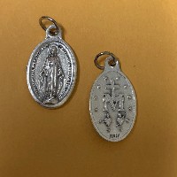 Medals: Miraculous Medal 3/4" Medal (5 Pack)