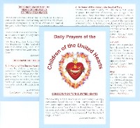 Prayer Card: Daily Prayers of the Children of the United Hearts Bifold Card 5 pack