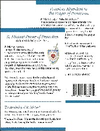 Prayer Card: Shield of St. Michael Prayer of Protection