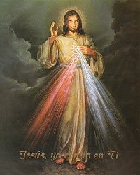 Print UnFramed: Divine Mercy 8 x10 Spanish