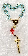 Small Rosary of the Unborn with SPANISH PAPER booklet