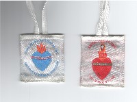 Scapular: United Hearts Scapular (CLOTH) with Spanish INSERT