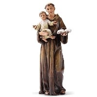 Statue: 6.25" St. Anthony Figure